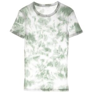 Helmut Lang RIBBED CLOUD-DYED TEE Shirt Sz XXS XS NWT 160 Iceberg